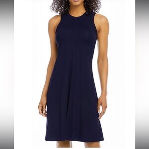 🆕 Karen Kane Navy Sleeveless Midi Dress